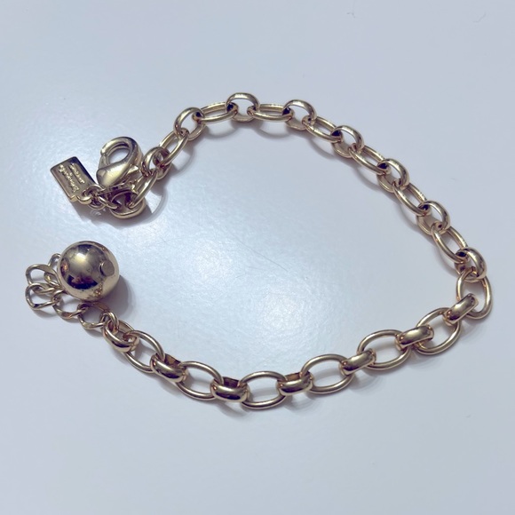 Kate spade black spade bracelet